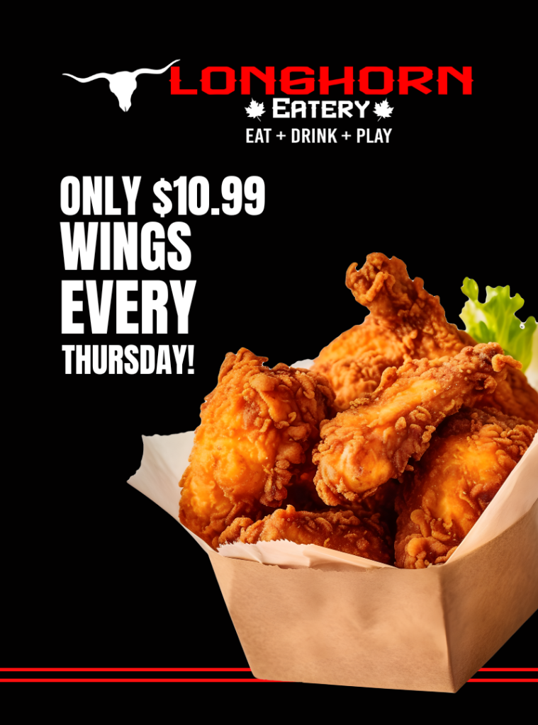 Longhorn eatery chicken wings