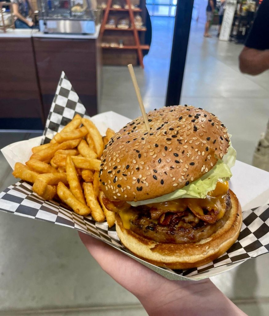 Longhorn Eatery burger