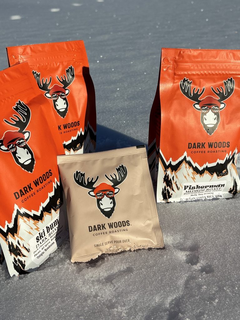 dark woods coffee bag